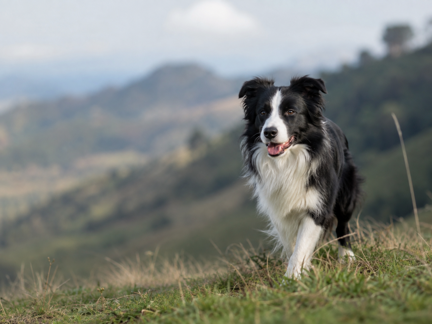 Healthy mature dog representing canine geronutrition